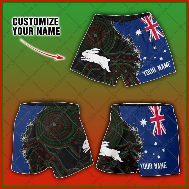 Personalize Men Short Supporter NRL Short NRLST09_014