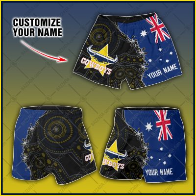 Personalize Men Short Supporter NRL Short NRLST09_011