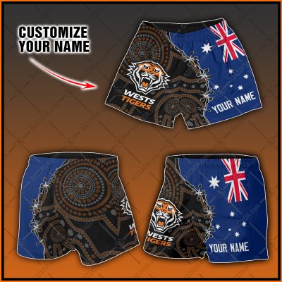 Personalize Men Short Supporter NRL Short NRLST09_017