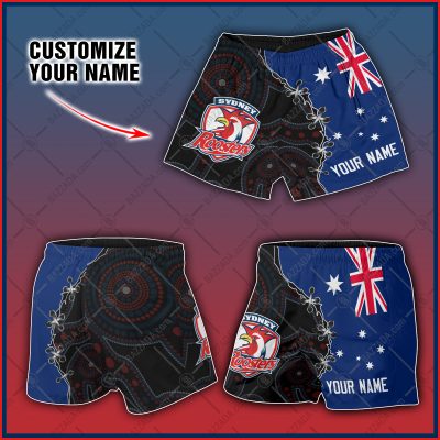 Personalize Men Short Supporter NRL Short NRLST09_016