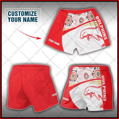 Personalize Men Short Supporter NRL Short NRLST10_005