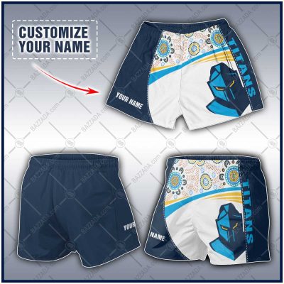 Personalize Men Short Supporter NRL Short NRLST10_006