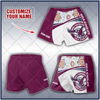 Personalize Men Short Supporter NRL Short NRLST10_007