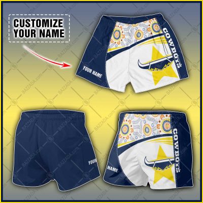 Personalize Men Short Supporter NRL Short NRLST10_011