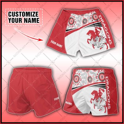 Personalize Men Short Supporter NRL Short NRLST10_015