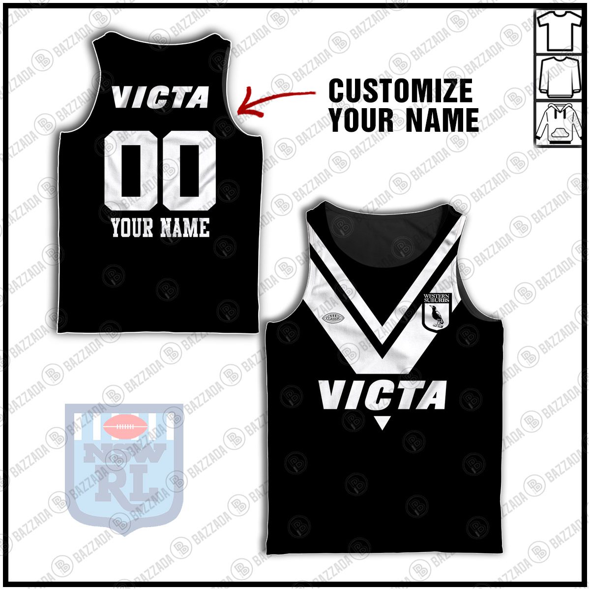 Personalise NRL Vintage Canterbury Bulldogs 1938 Vintage Retro Jersey - OldSchoolThings - Personalize Your Own New & Retro Sports Jerseys, Hoodies, T Shirts Personalise NRL Vintage Canterbury Bulldogs 1938 Vintage Retro Jersey - OldSchoolThings - Personalize Your Own New & Retro Sports Jerseys, Hoodies, T Shirts