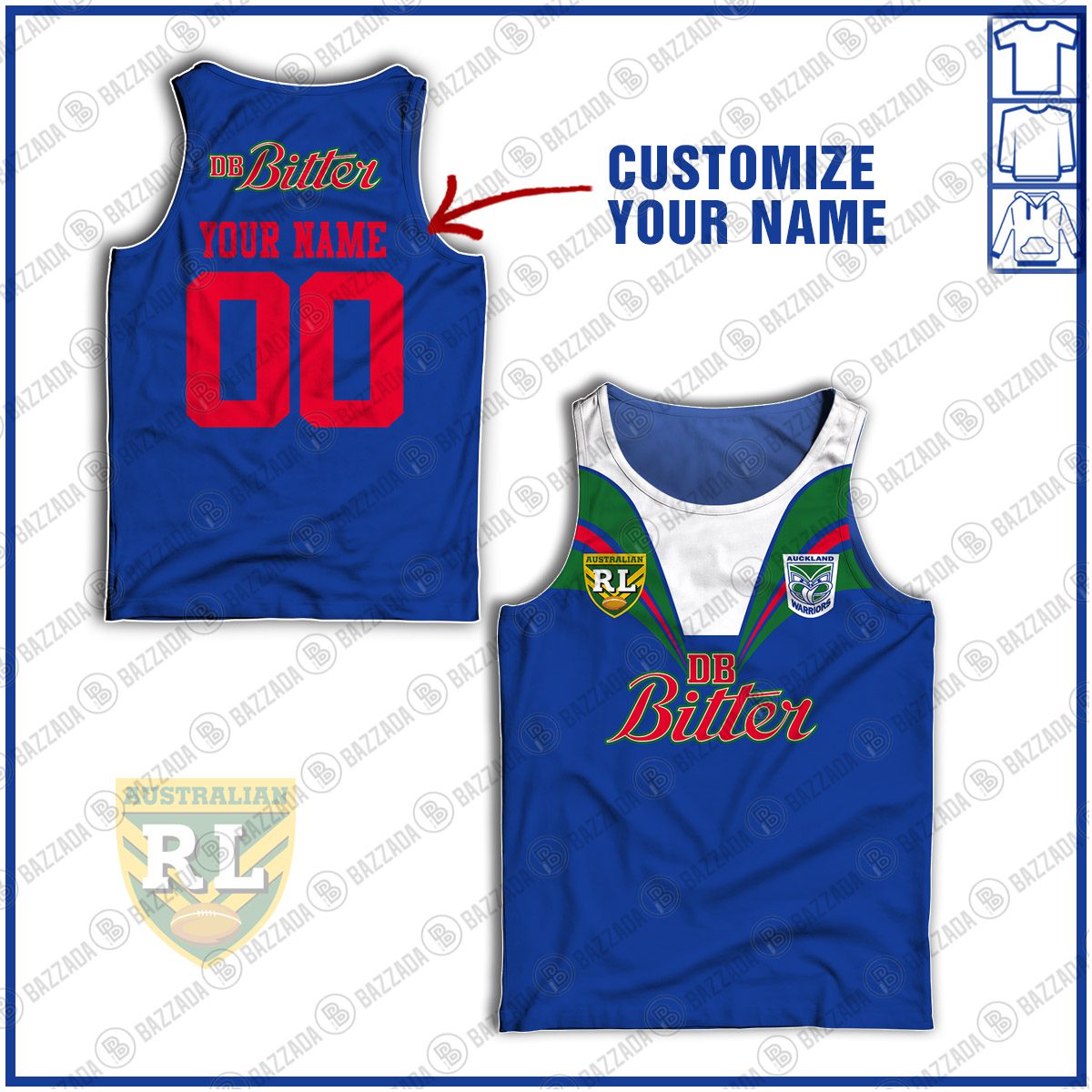 Personalise NRL Vintage Canterbury Bulldogs 1938 Vintage Retro Jersey - OldSchoolThings - Personalize Your Own New & Retro Sports Jerseys, Hoodies, T Shirts Personalise NRL Vintage Canterbury Bulldogs 1938 Vintage Retro Jersey - OldSchoolThings - Personalize Your Own New & Retro Sports Jerseys, Hoodies, T Shirts