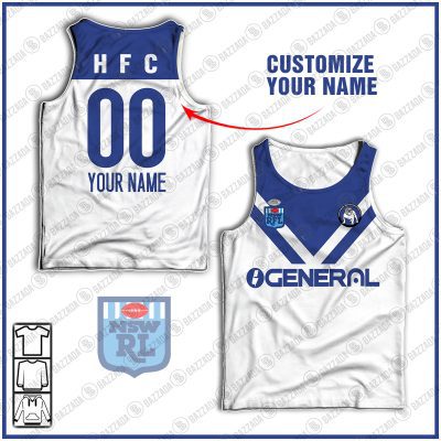 Personalise NRL Vintage Canterbury Bulldogs 1938 Vintage Retro Jersey - OldSchoolThings - Personalize Your Own New & Retro Sports Jerseys, Hoodies, T Shirts