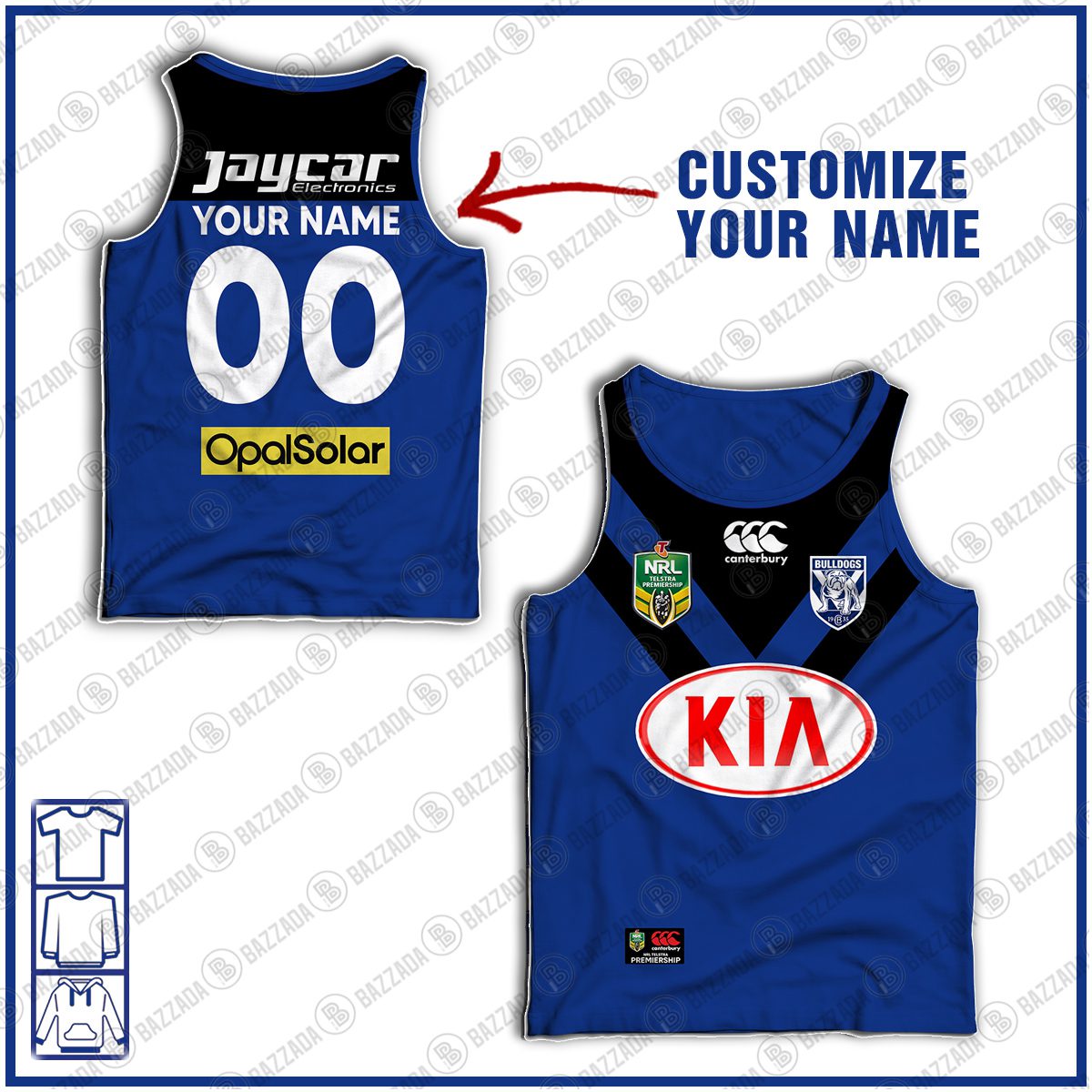 Personalise NRL Vintage Canterbury Bulldogs 1938 Vintage Retro Jersey - OldSchoolThings - Personalize Your Own New & Retro Sports Jerseys, Hoodies, T Shirts Personalise NRL Vintage Canterbury Bulldogs 1938 Vintage Retro Jersey - OldSchoolThings - Personalize Your Own New & Retro Sports Jerseys, Hoodies, T Shirts