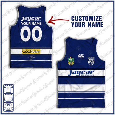 Personalise NRL Vintage Canterbury Bulldogs 1938 Vintage Retro Jersey - OldSchoolThings - Personalize Your Own New & Retro Sports Jerseys, Hoodies, T Shirts