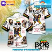 Bob Marley Love The Life You Live Hawaiian Shirt