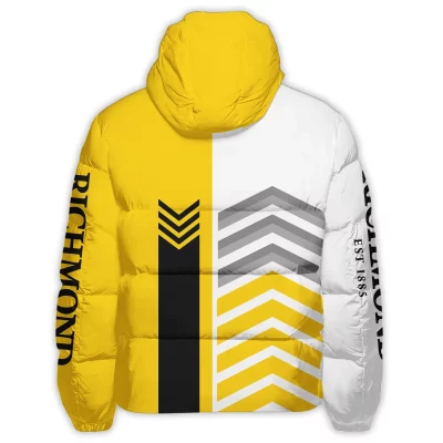 Richmond Tigers Australian Football League Exclusive Logo Down & Puffer Jackets All Over Prints APJ002