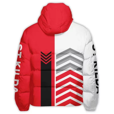 St Kilda Saints Australian Football League Exclusive Logo Down & Puffer Jackets All Over Prints APJ002