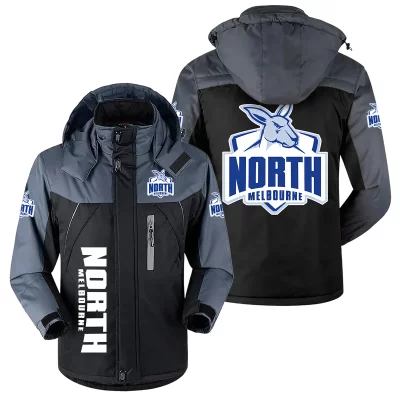 North Melbourne Kangaroos Australian Football League Exclusive Logo Plush Charging Suit HOAFL220525PCS01NMFC
