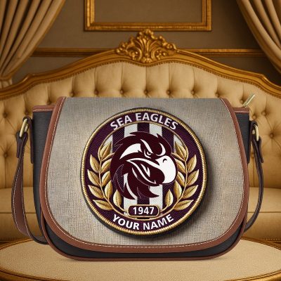 NRL Personalized Elegant Saddle Bag For Fan - fdbf004