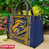 AFL Personalized Leather Handbag For Fan Hot Sale 2025 - aflltb05