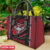 AFL Personalized Leather Handbag For Fan Hot Sale 2025 - aflltb10