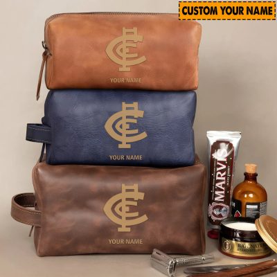 AFL Personalized Leather Toiletry Bag For Fan Hot Sale 2025 - afltb012
