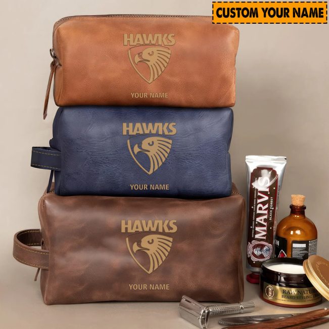 AFL Personalized Leather Toiletry Bag For Fan Hot Sale 2025 - afltb006
