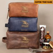 AFL Personalized Leather Toiletry Bag For Fan Hot Sale 2025 - afltb005
