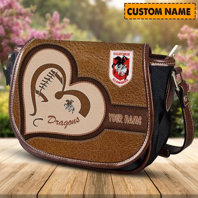 NRL Personalized Saddle Bag Gift For Fan -aflsaddlebag012