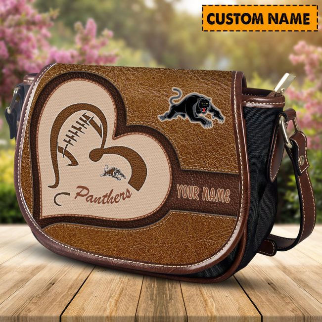 NRL Personalized Saddle Bag Gift For Fan -aflsaddlebag013