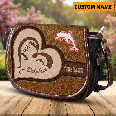 NRL Personalized Saddle Bag Gift For Fan -aflsaddlebag014