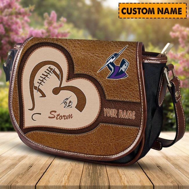 NRL Personalized Saddle Bag Gift For Fan -aflsaddlebag003