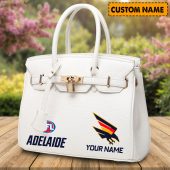AFL Personalized Lady Leather HandBag For Fan - aflthb04