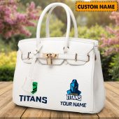 NRL Personalized Lady Leather HandBag For Fan - bahsdu001