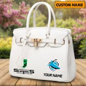 NRL Personalized Lady Leather HandBag For Fan - bahsdu003