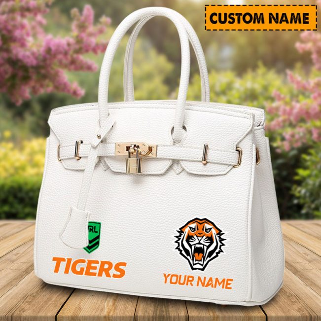 NRL Personalized Lady Leather HandBag For Fan - bahsdu011