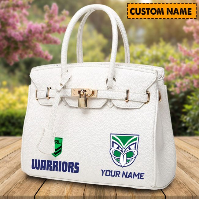 NRL Personalized Lady Leather HandBag For Fan - bahsdu012