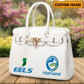 NRL Personalized Lady Leather HandBag For Fan - bahsdu016