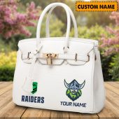 NRL Personalized Lady Leather HandBag For Fan - bahsdu017