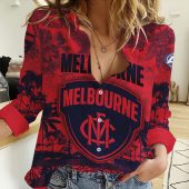 AFL Personalized Women Long Sleeved Button Shirt Perfect Gift For Fan