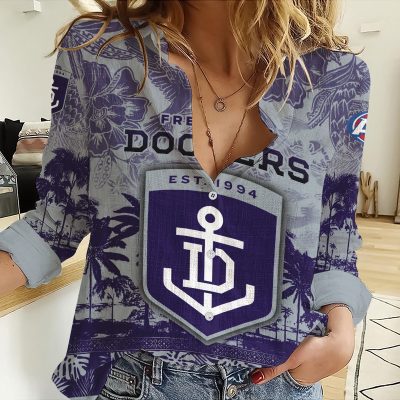 AFL Personalized Women Long Sleeved Button Shirt Perfect Gift For Fan