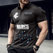 AFL Personalized Arm Pocket Polo Shirt Gift For Fan - NGTH080525AFL13