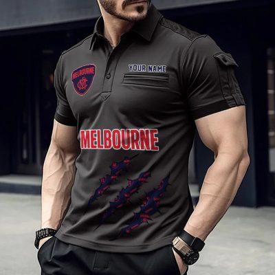 AFL Personalized Arm Pocket Polo Shirt Gift For Fan - NGTH080525AFL15