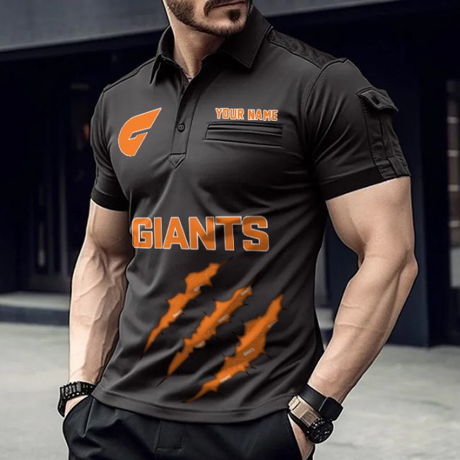 AFL Personalized Arm Pocket Polo Shirt Gift For Fan - NGTH080525AFL16