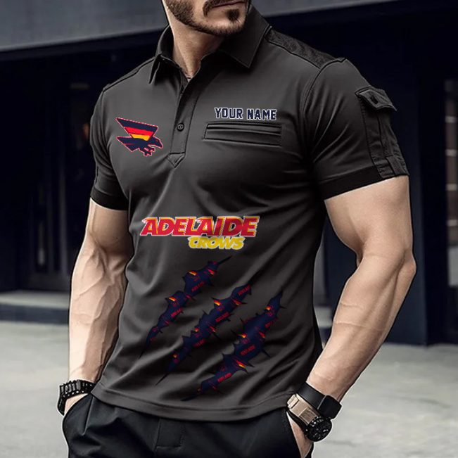 AFL Personalized Arm Pocket Polo Shirt Gift For Fan - NGTH080525AFL17