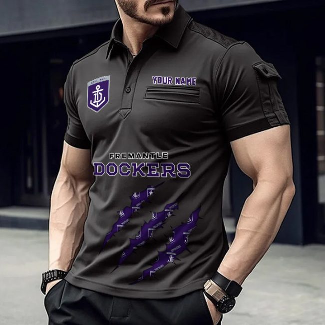 AFL Personalized Arm Pocket Polo Shirt Gift For Fan - NGTH080525AFL6