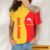 NRL Personalized One Shoulder Shirt For Fan - Limited Edition