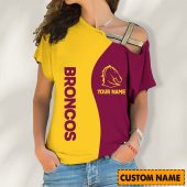 NRL Personalized One Shoulder Shirt For Fan - Limited Edition