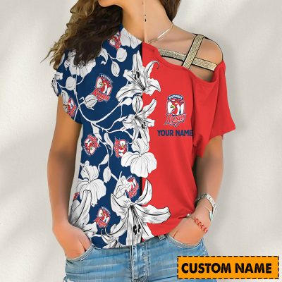NRL Personalized One Shoulder Shirt Gift For Fan - Limited Edition