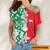 NRL Personalized One Shoulder Shirt Gift For Fan - Limited Edition