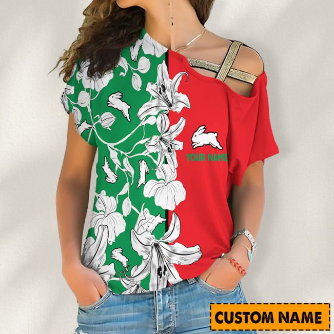 NRL Personalized One Shoulder Shirt Gift For Fan - Limited Edition