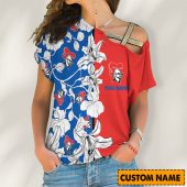 NRL Personalized One Shoulder Shirt Gift For Fan - Limited Edition