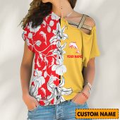 NRL Personalized One Shoulder Shirt Gift For Fan - Limited Edition