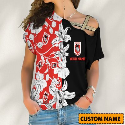 NRL Personalized One Shoulder Shirt Gift For Fan - Limited Edition